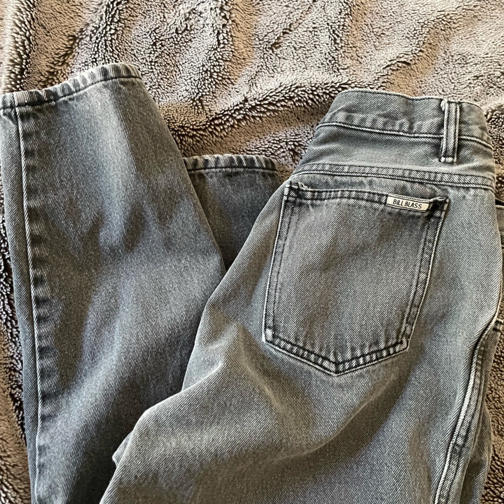 Bill Blass grey wash vintage jeans
